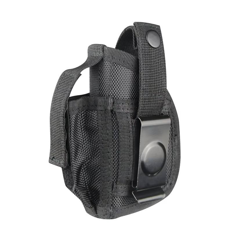 LQ17238-Compact Tactical Concealed Carry Pistol Holster (5.5” Height, Belt Clip & Spare Mag Pocket)