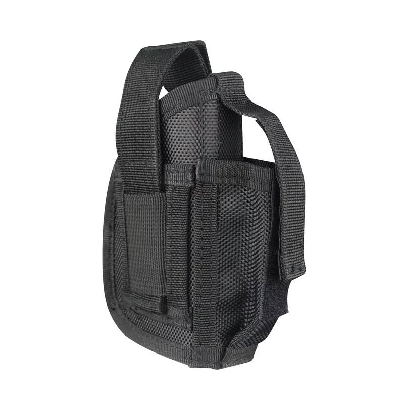 LQ17238-Compact Tactical Concealed Carry Pistol Holster (5.5” Height, Belt Clip & Spare Mag Pocket)