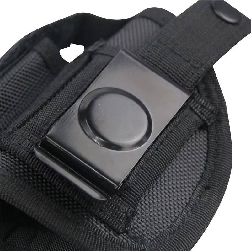 LQ17238-Compact Tactical Concealed Carry Pistol Holster (5.5” Height, Belt Clip & Spare Mag Pocket)