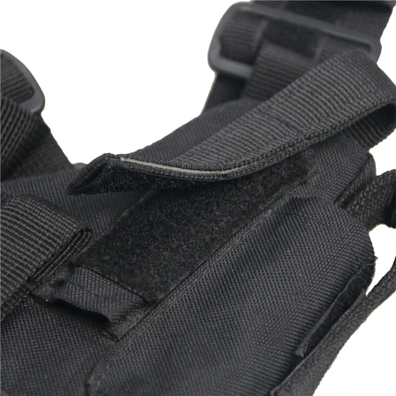 LQ14022-Tactical Leg Holster (Adjustable Strap, Medium-Large Pistols)