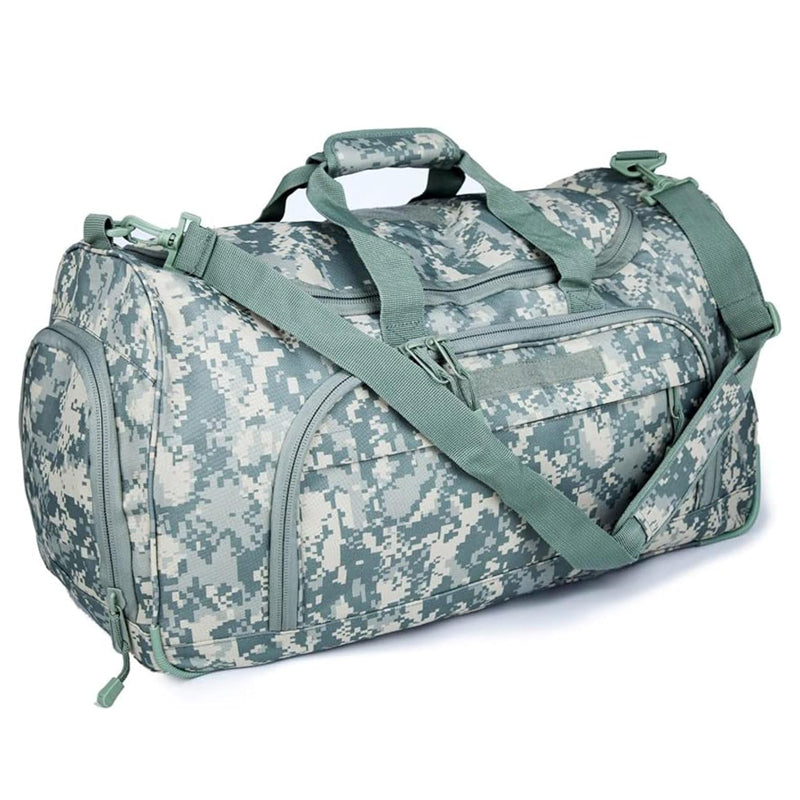 21006LZ-Tactical MOLLE Duffle Bag with Shoe Compartment