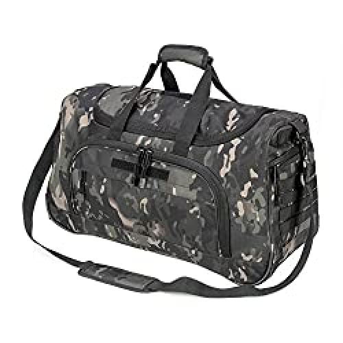 21006LZ-Tactical MOLLE Duffle Bag with Shoe Compartment