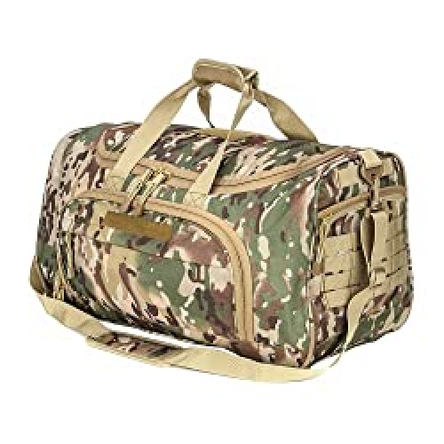 21006LZ-Tactical MOLLE Duffle Bag with Shoe Compartment