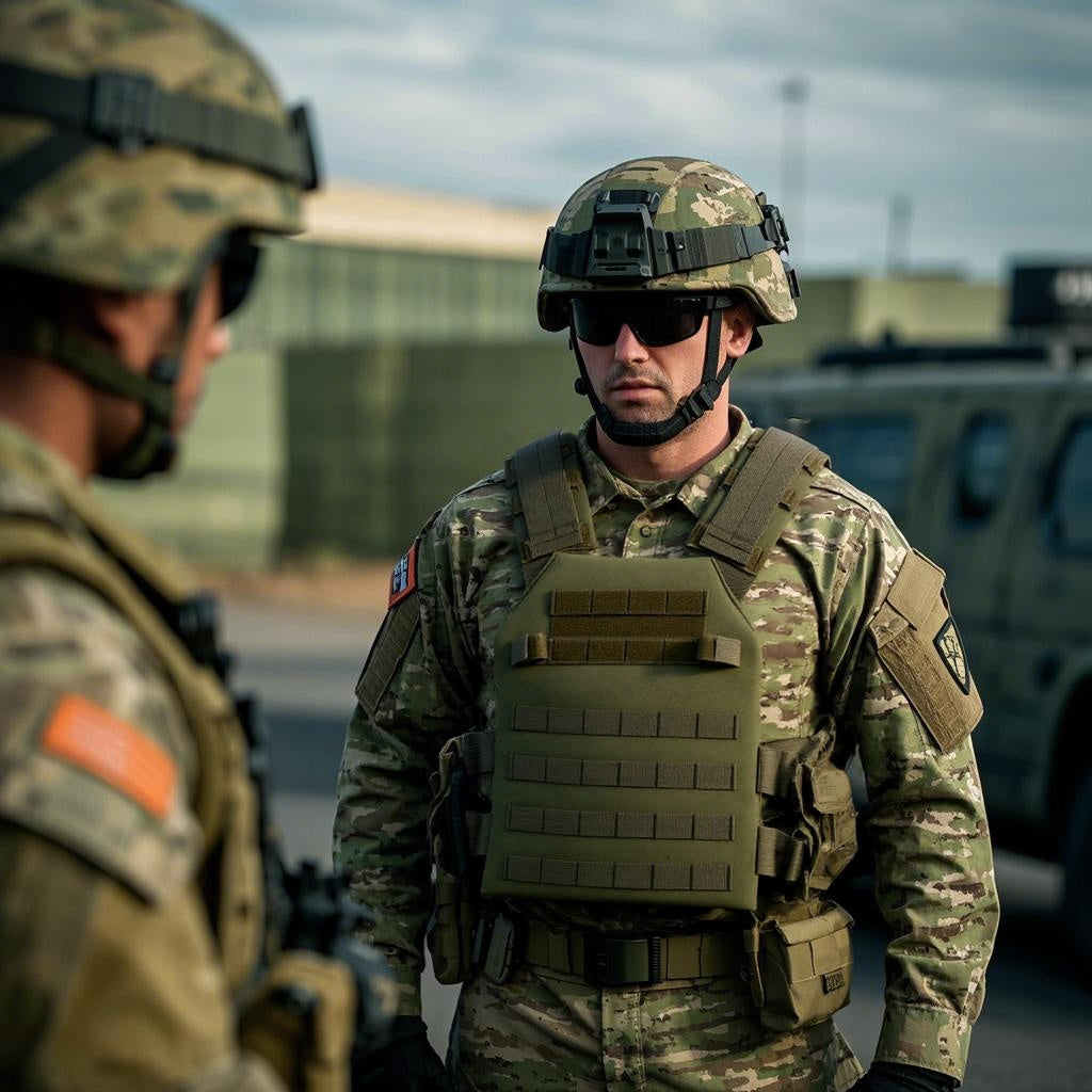 ARMYCAMO | Wolfwarriorx | L&Q army  Sentry Plate Carrier Vest - L&Q ARMY