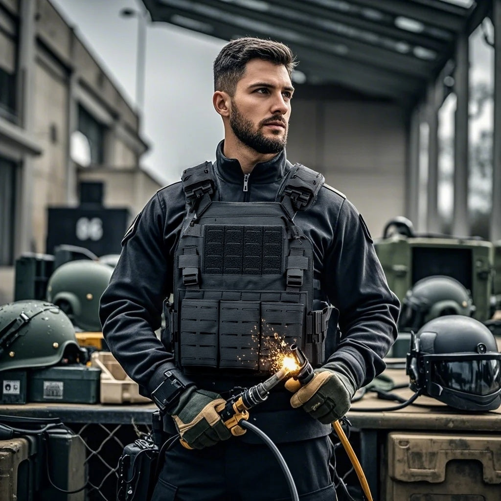 ARMYCAMO | Wolfwarriorx | L&Q army  Advanced Tactical Vest with MOLLE System and Armor Plate Compatibility - L&Q ARMY