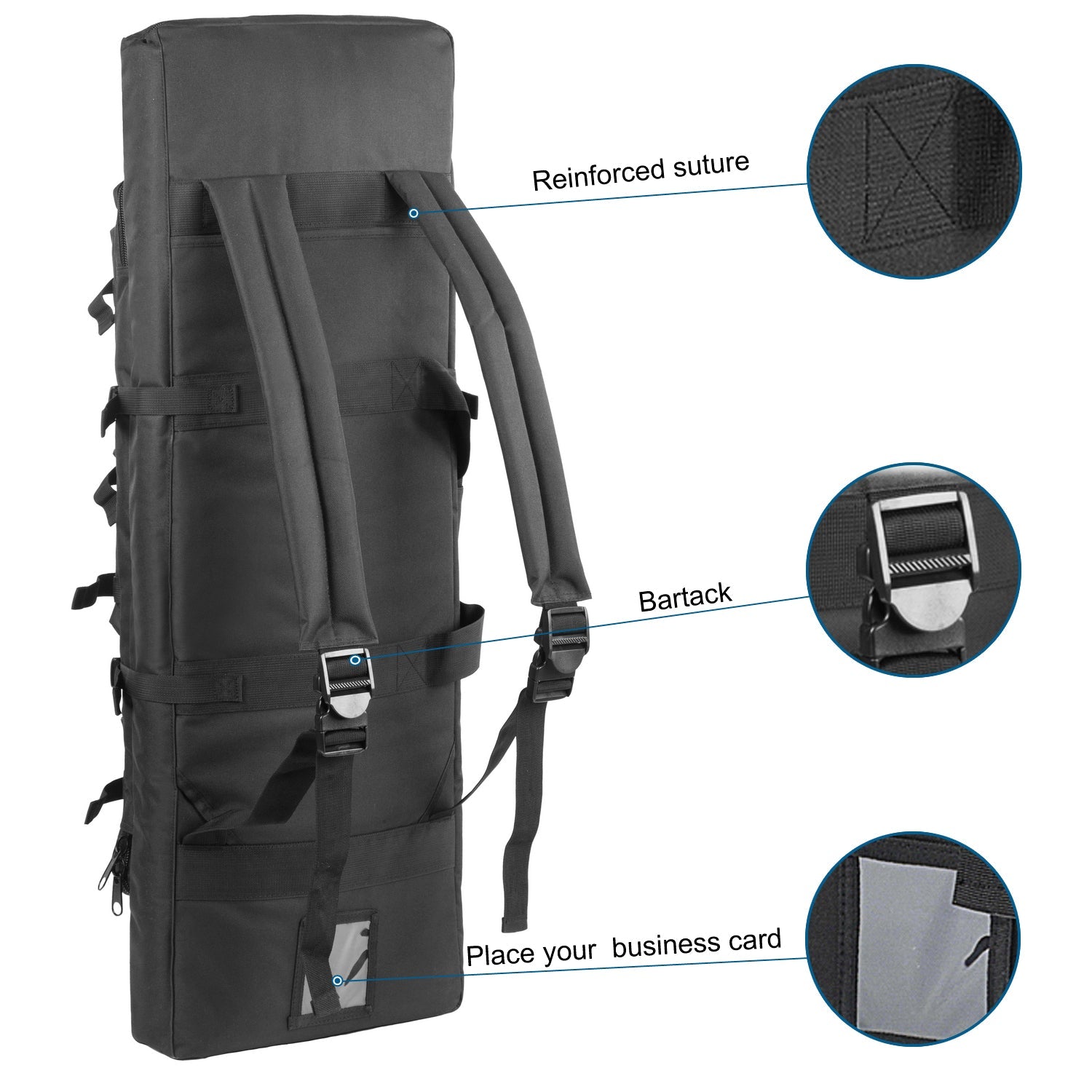 LZ22004-Dual-Rifle Tactical Soft Gun Case