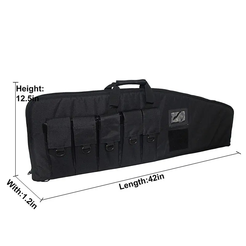 LT21025-Tactical Soft Rifle Case-1000D Nylon&5 Magazine Pouches