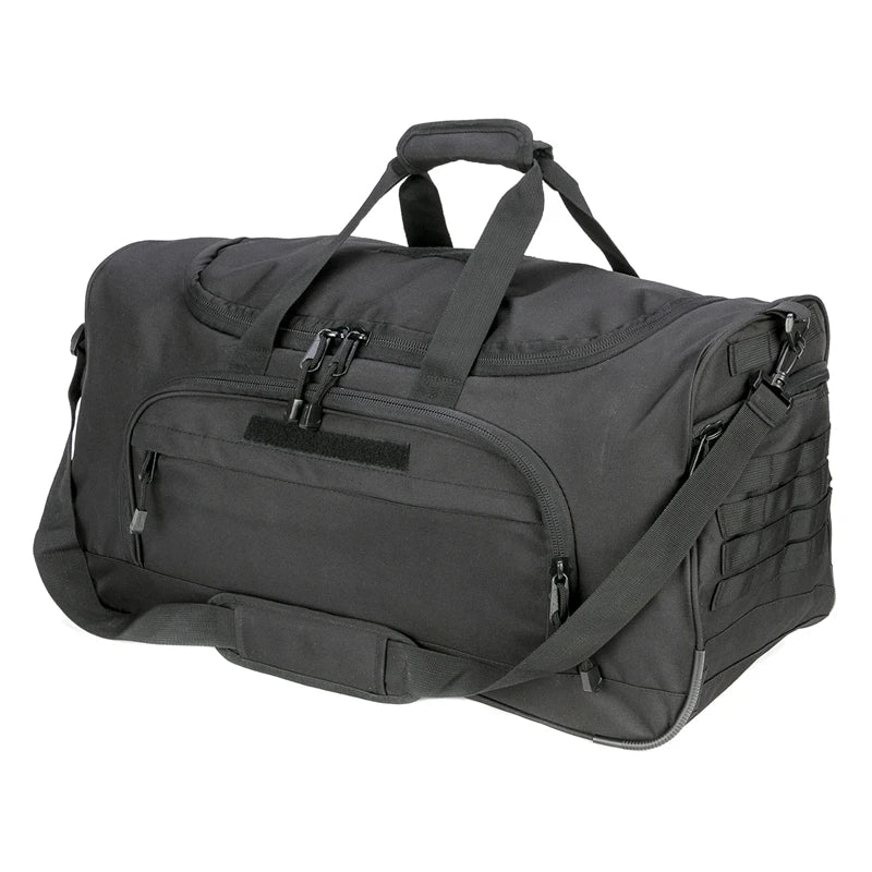 21006LZ-Tactical MOLLE Duffle Bag with Shoe Compartment