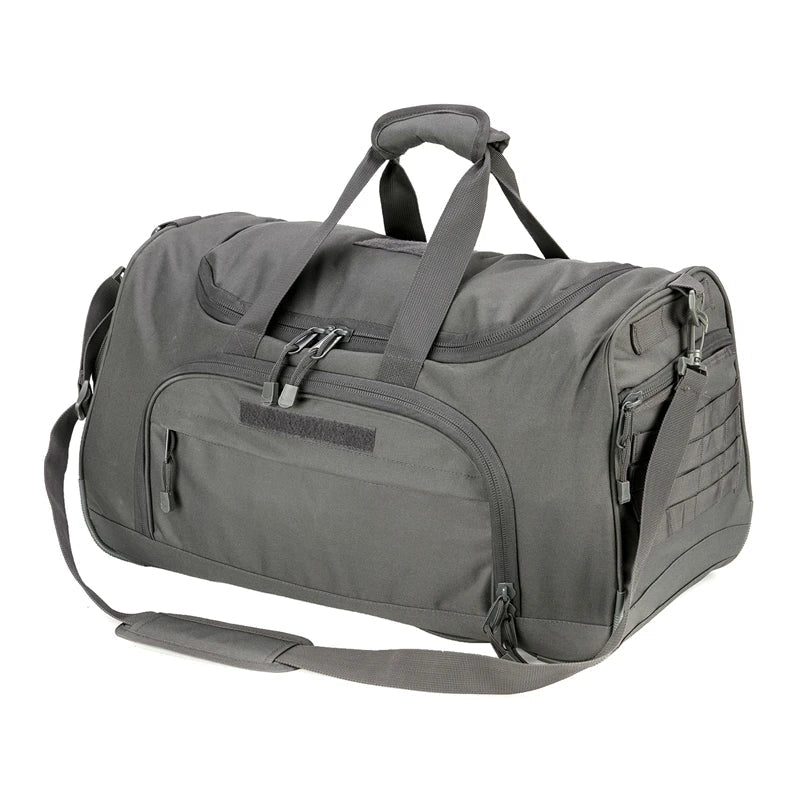 21006LZ-Tactical MOLLE Duffle Bag with Shoe Compartment
