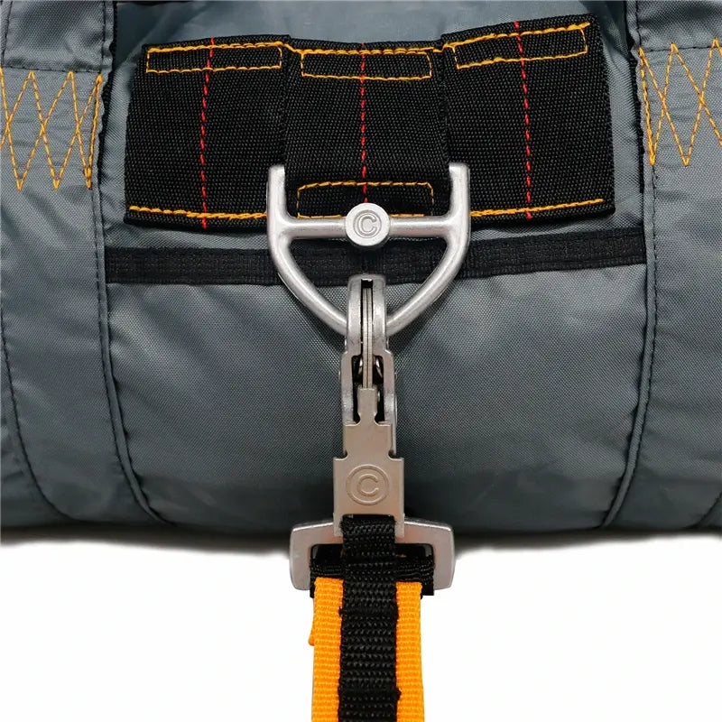 LQ09118-Parachute-Style Water-Resistant Tactical Duffle Bag Gym Bag
