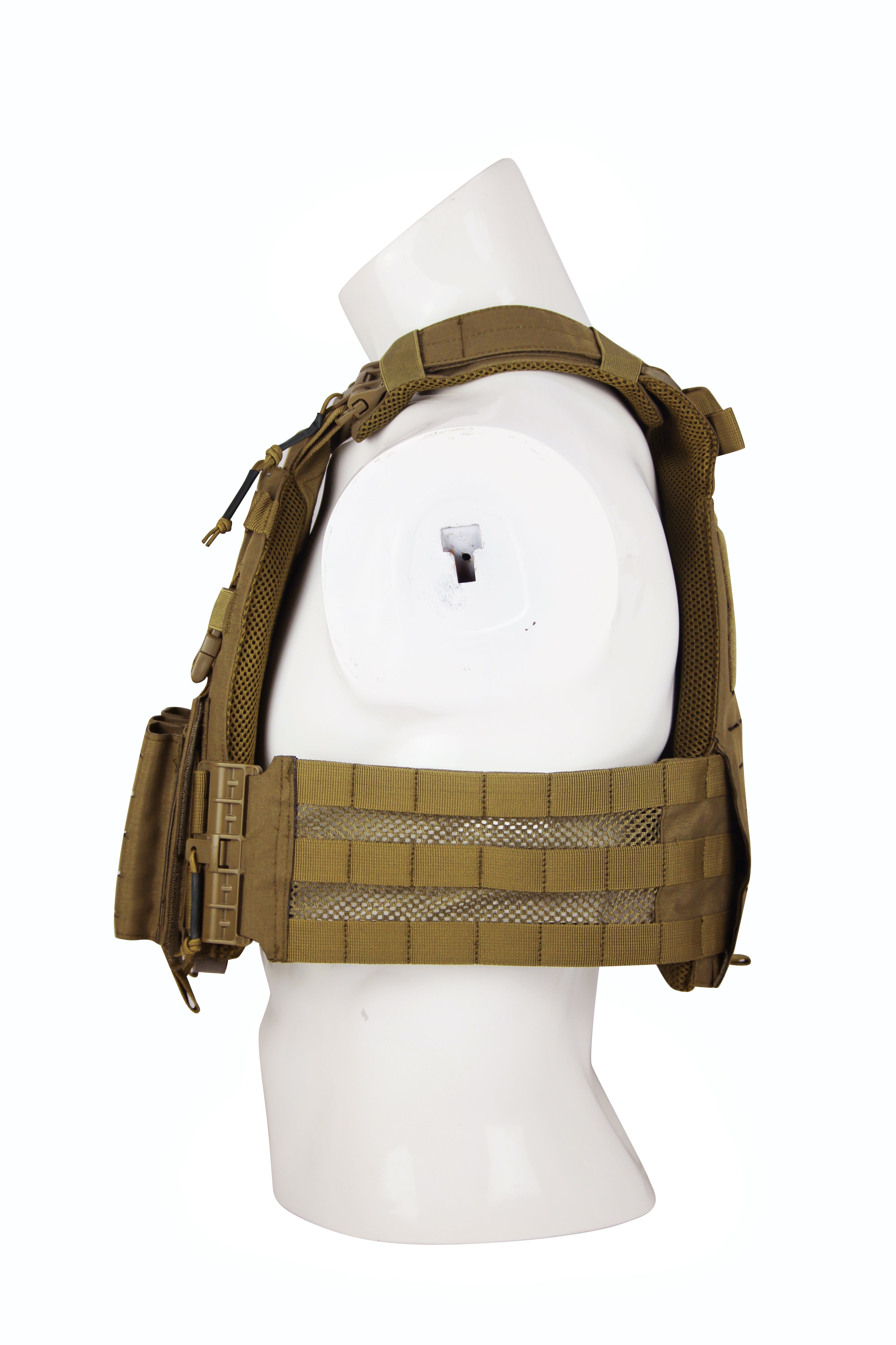 ARMYCAMO | Wolfwarriorx | L&Q army  Advanced Tactical Vest with MOLLE System and Armor Plate Compatibility - L&Q ARMY