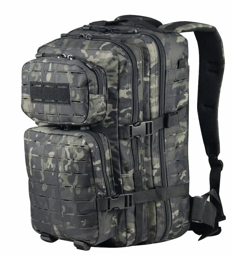 LQ16172-Tactical Laser-Cut MOLLE Backpack