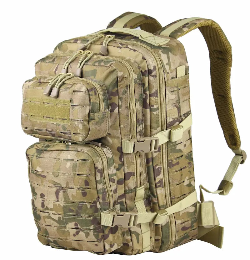LQ16172-Tactical Laser-Cut MOLLE Backpack