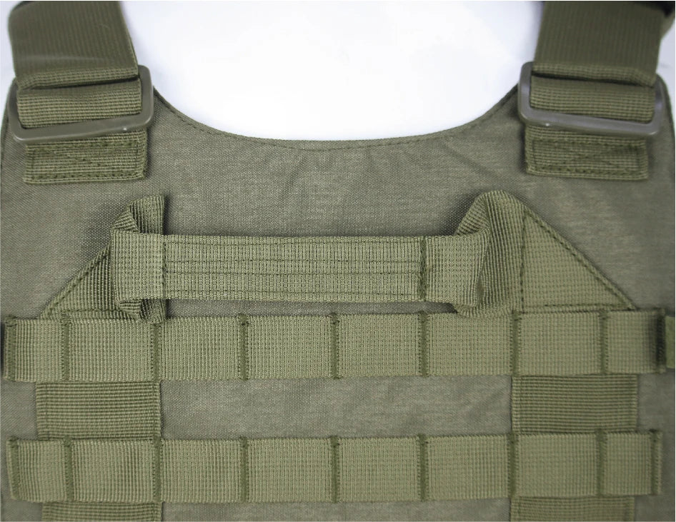 NPC21010-Modular Tactical MOLLE Plate Carrier Vest (Complete Pouch Kit)
