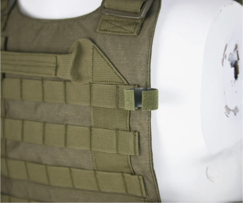 NPC21010-Modular Tactical MOLLE Plate Carrier Vest (Complete Pouch Kit)