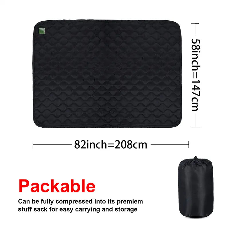 08183-Military Style Poncho Liner Blanket (Multi-Use, 190T PU-Coated)