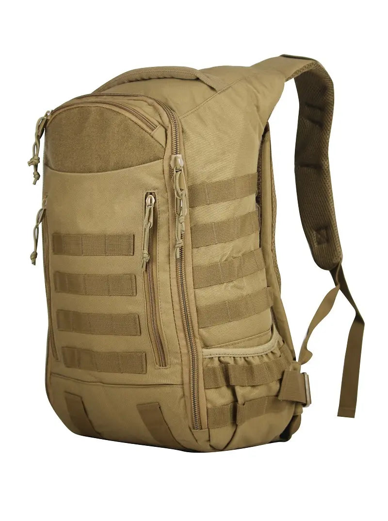 LQ17052B-Multi-Purpose Tactical Diaper Bag (MOLLE Webbing, Built-in Changing Mat, 28.84L)