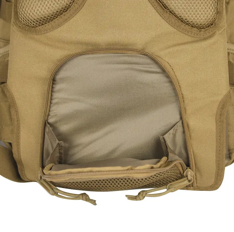 LQ17052B-Multi-Purpose Tactical Diaper Bag (MOLLE Webbing, Built-in Changing Mat, 28.84L)