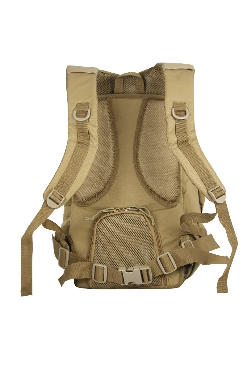 LQ17052B-Multi-Purpose Tactical Diaper Bag (MOLLE Webbing, Built-in Changing Mat, 28.84L)