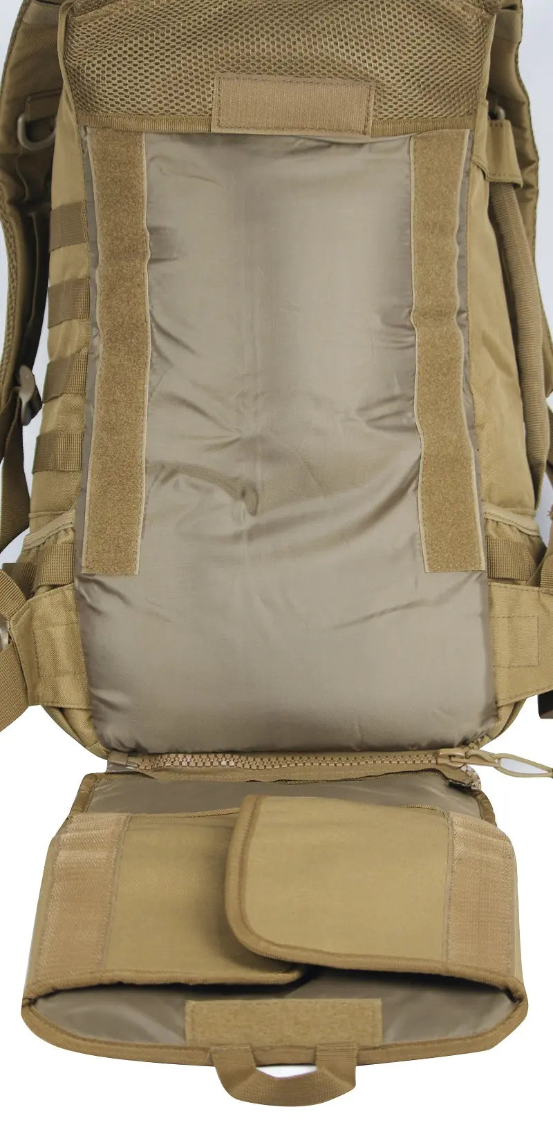 LQ17052B-Multi-Purpose Tactical Diaper Bag (MOLLE Webbing, Built-in Changing Mat, 28.84L)