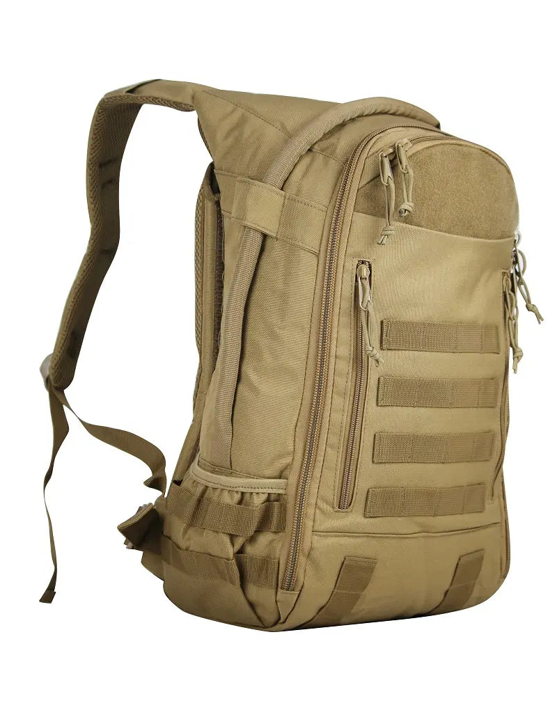 LQ17052B-Multi-Purpose Tactical Diaper Bag (MOLLE Webbing, Built-in Changing Mat, 28.84L)