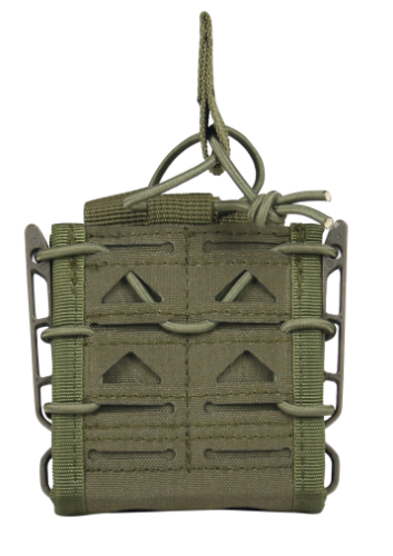 LT22212-Open-Top Rifle Mag Pouch | Molle Compatible Airsoft Belt & Military Gear