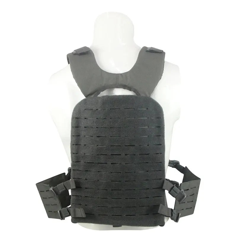 LQ15409A-Modular Laser Cut Tactical Plate Carrier Vest (10”x12”, Quick-Release Buckle System)