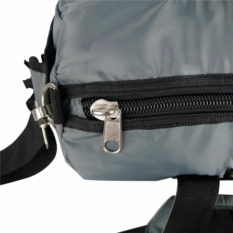 LQ09118-Parachute-Style Water-Resistant Tactical Duffle Bag Gym Bag